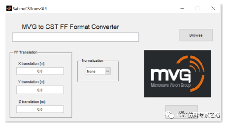 如何將測量遠場源導入CST - MVG儀器測量數據轉換ffs